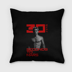 Подушка квадратная 30 Seconds to Mars Jared Leto
