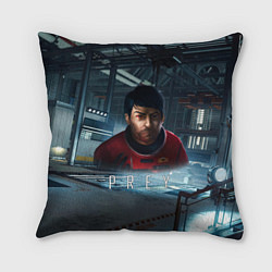 Подушка квадратная Prey art game