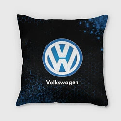 Подушка квадратная Volkswagen - Объемный, цвет: 3D-принт