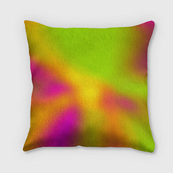 Подушка квадратная Голография в узоре, цвет: 3D-принт