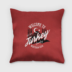 Подушка квадратная Турция - Turkey