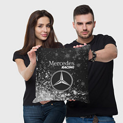 Подушка квадратная MERCEDES Racing - Арт, цвет: 3D-принт — фото 2