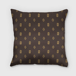 Подушка квадратная Mono Monogramm Dope Camo Dope Street Market, цвет: 3D-принт