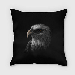 Подушка квадратная Голова хищного орла, цвет: 3D-принт