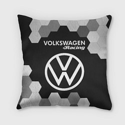 Подушка квадратная VOLKSWAGEN RACING Графика