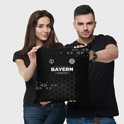 Подушка квадратная Bayern Форма Чемпионов, цвет: 3D-принт — фото 2