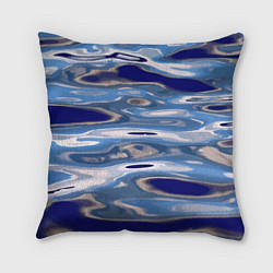 Подушка квадратная Волна Тихий океан, цвет: 3D-принт