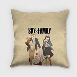 Подушка квадратная Spy x Family: Семья шпиона