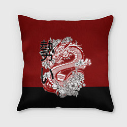 Подушка квадратная Китайский Дракон Символ Добра