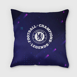 Подушка квадратная Chelsea Легенды Чемпионы