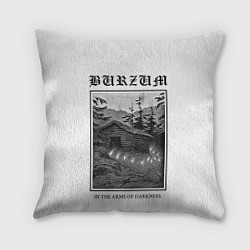 Подушка квадратная In the arms of darkness - Burzum