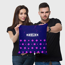 Подушка квадратная ROBLOX Гранж, цвет: 3D-принт — фото 2