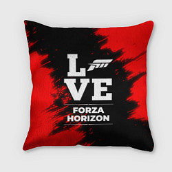 Подушка квадратная Forza Horizon Love Классика, цвет: 3D-принт