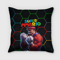 Подушка квадратная ММАРИО ММА Супер Марио Super Mario
