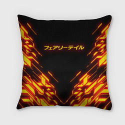 Подушка квадратная FAIRY TAIL FLAMING GEOMETRY