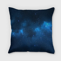 Подушка квадратная Космическая ночь, цвет: 3D-принт