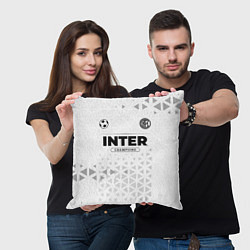 Подушка квадратная Inter Champions Униформа, цвет: 3D-принт — фото 2