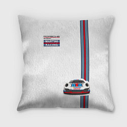 Подушка квадратная Porsche Martini Racing, цвет: 3D-принт