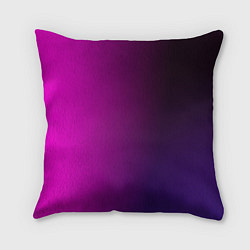 Подушка квадратная VIOLET gradient, цвет: 3D-принт