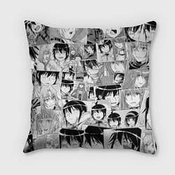 Подушка квадратная Tsuki ga Michibiku Isekai Douchuu pattern