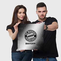 Подушка квадратная Bayern Sport на светлом фоне, цвет: 3D-принт — фото 2
