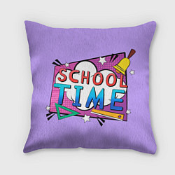 Подушка квадратная School time