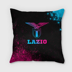 Подушка квадратная Lazio - neon gradient, цвет: 3D-принт