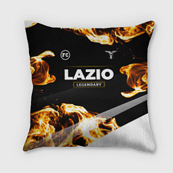 Подушка квадратная Lazio legendary sport fire