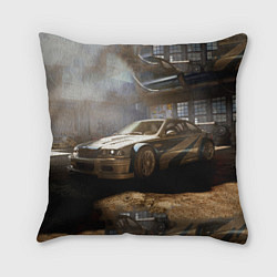 Подушка квадратная Nfs most wanted bmw