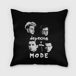 Подушка квадратная Depeche Mode portrait