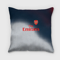 Подушка квадратная Arsenal logo абстракция