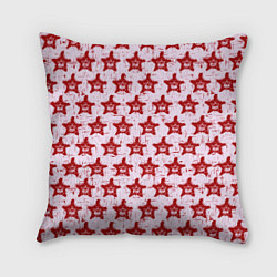 Подушка квадратная Череп и звезда, цвет: 3D-принт