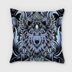 Подушка квадратная Изображение волка