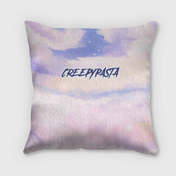 Подушка квадратная CreepyPasta sky clouds, цвет: 3D-принт