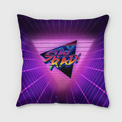 Подушка квадратная Retro wave triangle