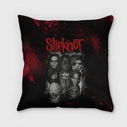 Подушка квадратная Slipknot dark