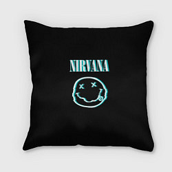 Подушка квадратная Nirvana неон