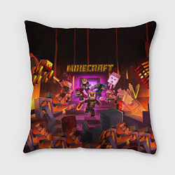 Подушка квадратная Minecraft art, цвет: 3D-принт