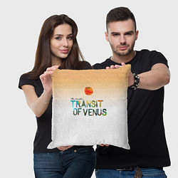 Подушка квадратная Transit of Venus - Three Days Grace, цвет: 3D-принт — фото 2