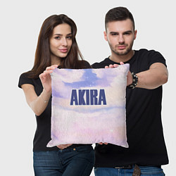 Подушка квадратная Akira sky clouds, цвет: 3D-принт — фото 2