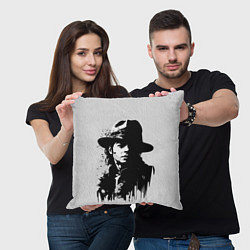 Подушка квадратная Майкл Джексон - рисунок, цвет: 3D-принт — фото 2