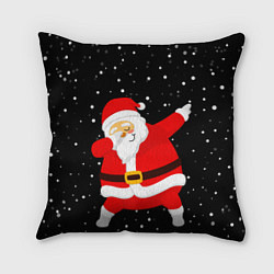 Подушка квадратная Дед мороз дэбует, цвет: 3D-принт