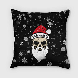 Подушка квадратная Christmas Bad Santa