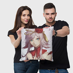 Подушка квадратная Sad Destiny - Takt Op Destiny, цвет: 3D-принт — фото 2