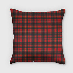 Подушка квадратная Шотландский Тартан, цвет: 3D-принт