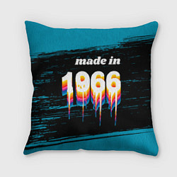 Подушка квадратная Made in 1966: liquid art, цвет: 3D-принт