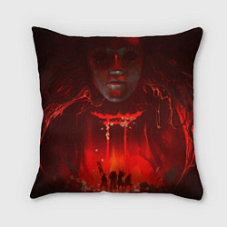 Подушка квадратная Призрак Цусимы, цвет: 3D-принт