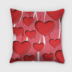 Подушка квадратная Святой Валентин для твоих любимых, цвет: 3D-принт