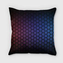 Подушка квадратная Abstract hexagon fon