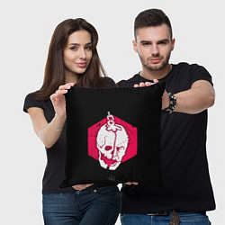 Подушка квадратная Dead by Daylight - memento mori, цвет: 3D-принт — фото 2